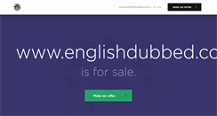 Desktop Screenshot of englishdubbed.com